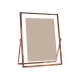 Photo frame easel in pink gold