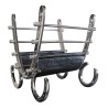 Porte-revues Fer à cheval silicuir noir