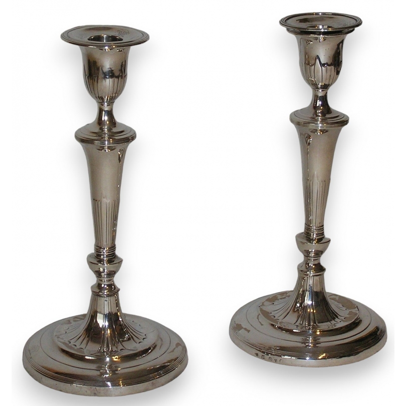 Pair of candlesticks.