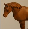 Bois sculpté Cheval à la barrière