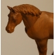 Bois sculpté Cheval à la barrière