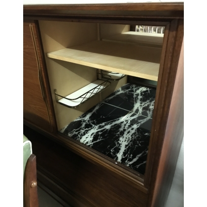  Enfilade en teck vintage sur  Moinat SA  - Antiquités décoration