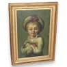 Paintings | Painting entitled ‘Child’. Moinat SA  – Antiques and home décor