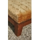 Tabouret de pieds Directoire en noyer