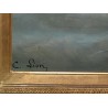 Paintings | Painting entitled ‘Marine’. Moinat SA  – Antiques and home décor