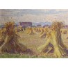 Tableau \"Moissons\" signé H. WEBER 41