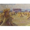 Tableau \"Moissons\" signé H. WEBER 41