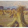 Tableau \"Moissons\" signé H. WEBER 41