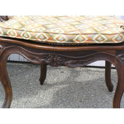 A pair of cabriolet armchairs. From  Moinat SA  - Antiques and home décor