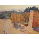 Tableau "Remparts de la médina" signé BELLENOT