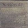 Aquarelle "Panier d'oignons" signé H. WEBER 58