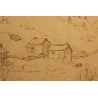Dessin "Vergeletto" signé H. WEBER 48
