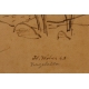 Dessin "Vergeletto" signé H. WEBER 48