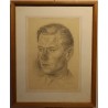 Dessin "Portrait de Peter" signé H. WEBER 49
