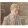 Tableau "Peter à la lecture" signé H. WEBER 47