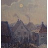 Tableau \"Clair de lune\" signé H. WEBER 42