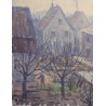 Tableau \"Clair de lune\" signé H. WEBER 42