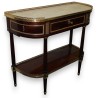  Console demi-lune Louis XVI. sur  Moinat SA  - Antiquités décoration
