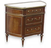 Commode demi-lune Louis XVI.