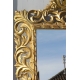 Baroque mirror rectangular wit