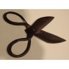 A pair of wrought-iron scissors