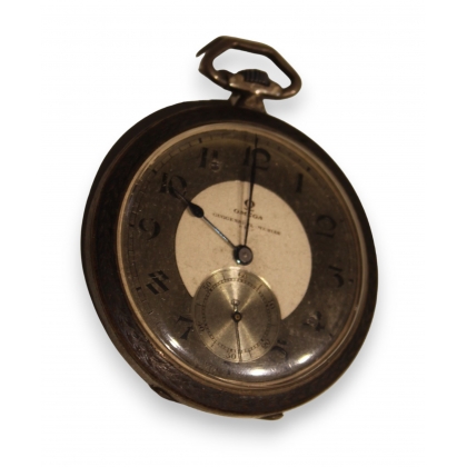 OMEGA 900 silver pocket watch