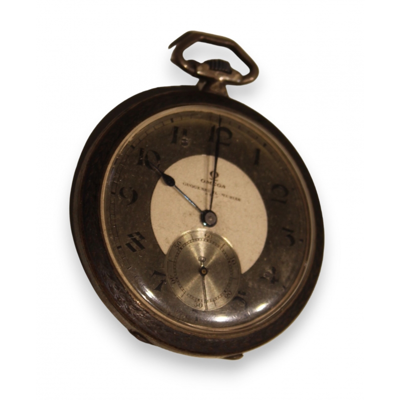 OMEGA 900 silver pocket watch