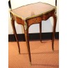 Louis XV-style inlaid coffee table