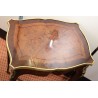 Louis XV-style inlaid coffee table