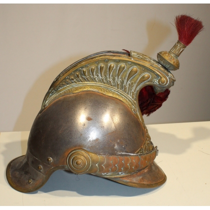Dragoon officer’s helmet by HELBRONNER