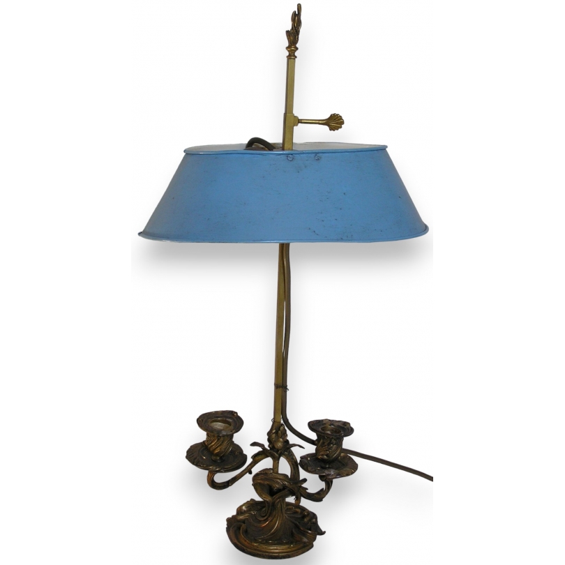 Louis XV style bouillotte lamp