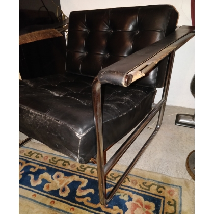 Paire de fauteuils HE-113 par EICHENBERGER