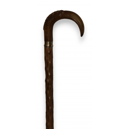 Corbin ‘Parrot’ horn walking stick