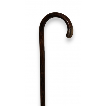 Corbin cane made of reed with a silver ferrule