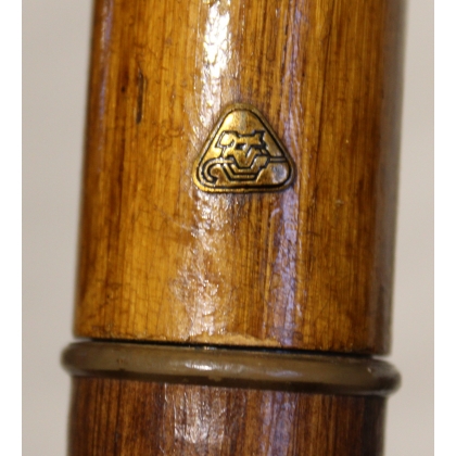 Canne parapluie corbin en bois