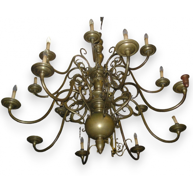 Dutch chandelier with 16 light