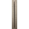 Canne pommeau en argent Chien de Fô