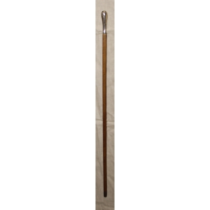 Canne pommeau en argent SW