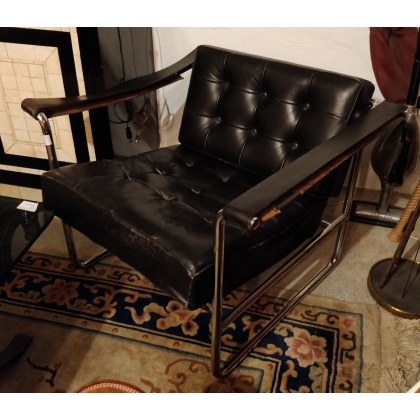 Paire de fauteuils HE-113 par EICHENBERGER