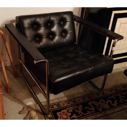 Paire de fauteuils HE-113 par EICHENBERGER