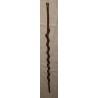 Canne Serpent pommeau en laiton