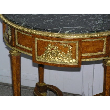  Table "Aux Amours" Louis XVI. sur  Moinat SA  - Antiquités décoration