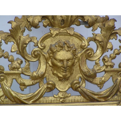 Miroir d\'époque Régence.