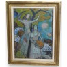 Paintings | Painting ‘The Harvest’, GOS. Moinat SA  – Antiques and home décor
