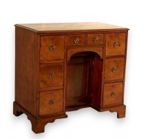 Kneehole desk sideboard.