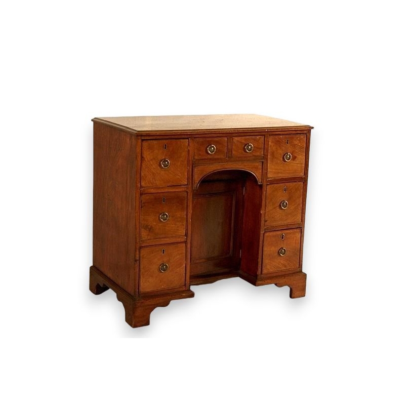 Kneehole desk sideboard.