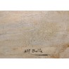Tableau \"Morges\" signé Alf. BOLLE