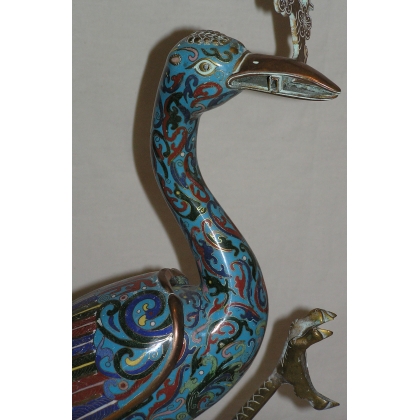 Pair of cranes. at  Moinat SA  - Antiques and home décor