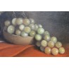 Tableau \"Le lave raisins\" signé P. JULIEN