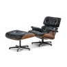 Fauteuil et ottoman EAMES par Co.fe.mo